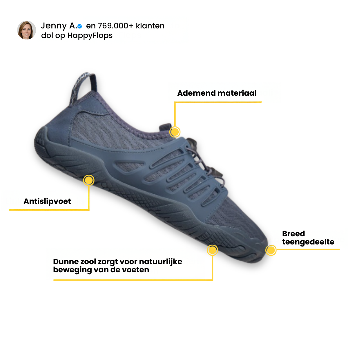 HappyToes Barefoot Schoenen