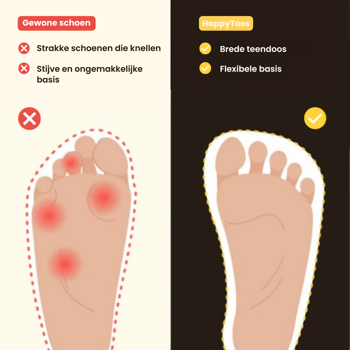 HappyToes Barefoot Schoenen